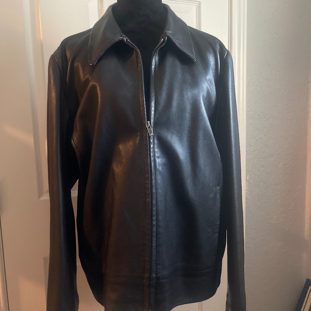 Gap Leather Jacket - image 1